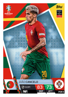 Joao Cancelo Portugal Topps Match Attax EURO 2024 #POR5